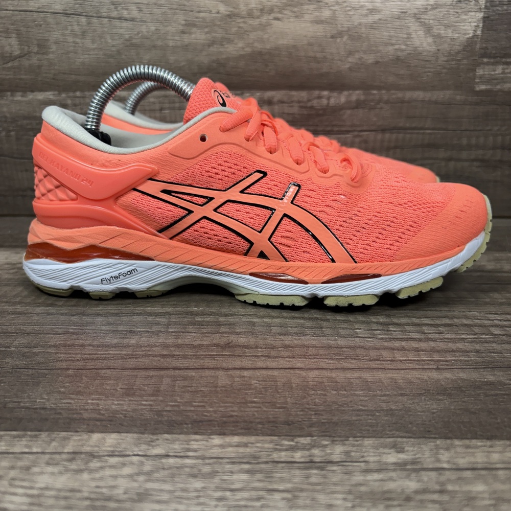 Asics Gel-Kayano 24 Pink Womens US Size 6.5 EUR 37.5 T799N Running Shoes